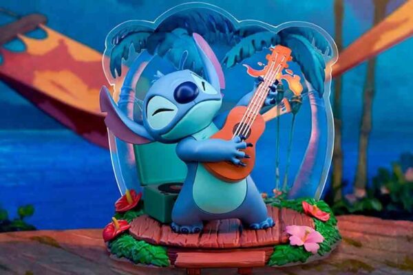 Disney - Lillo & Stitch - Guitar Stitch - Super Figure Collection - 1:10 Pvc Statue