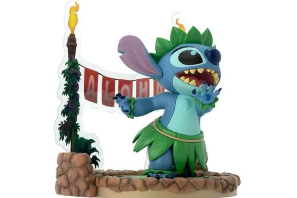 Disney - Lillo & Stitch - Hula Dance Stitch - Super Figure Collection - 1:10 Pvc Statue - Imagen 4