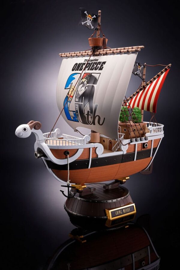 One Piece Going Merry 25th Anniversary Memorial Edition Chogokin Replica Bandai Spirits 28 cm