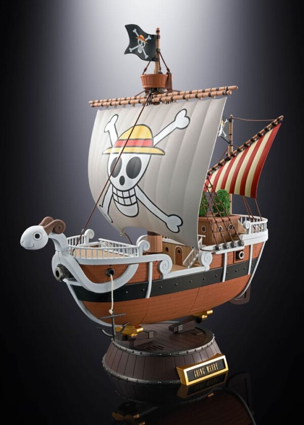 One Piece Going Merry 25th Anniversary Memorial Edition Chogokin Replica Bandai Spirits 28 cm - Imagen 2