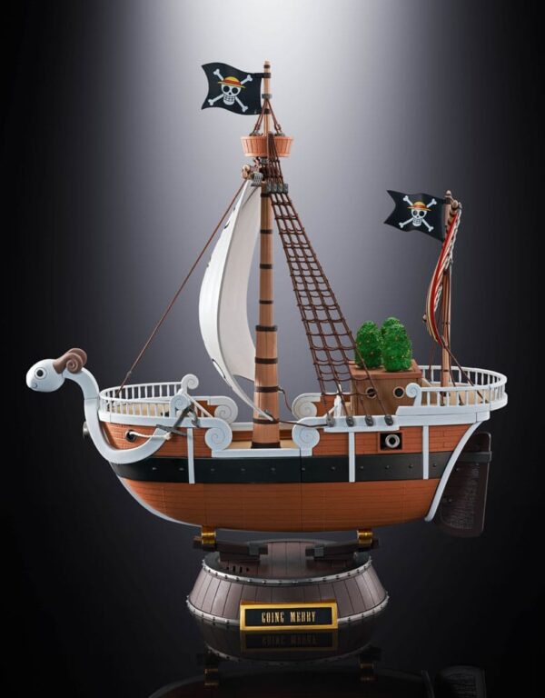 One Piece Going Merry 25th Anniversary Memorial Edition Chogokin Replica Bandai Spirits 28 cm - Imagen 5