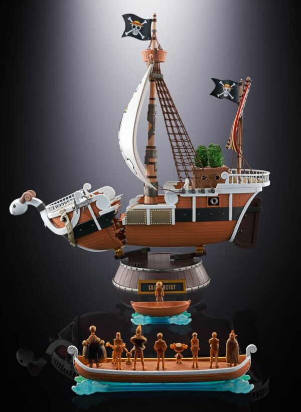 One Piece Going Merry 25th Anniversary Memorial Edition Chogokin Replica Bandai Spirits 28 cm - Imagen 8