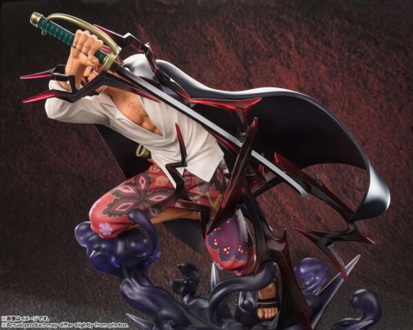 One Piece Shanks -Kamusari- [Super Fierce Battle] Figuarts Zero Bandai Spirits 20 cm - Imagen 5