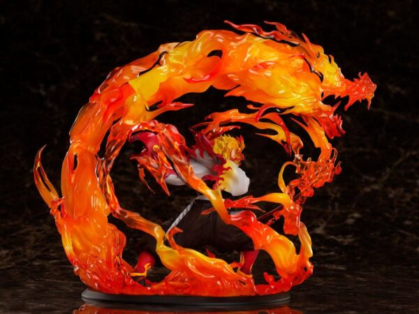 Demon Slayer: Kimetsu no Yaiba Estatua 1/8 Kyojuro Rengoku 26 cm - Imagen 6