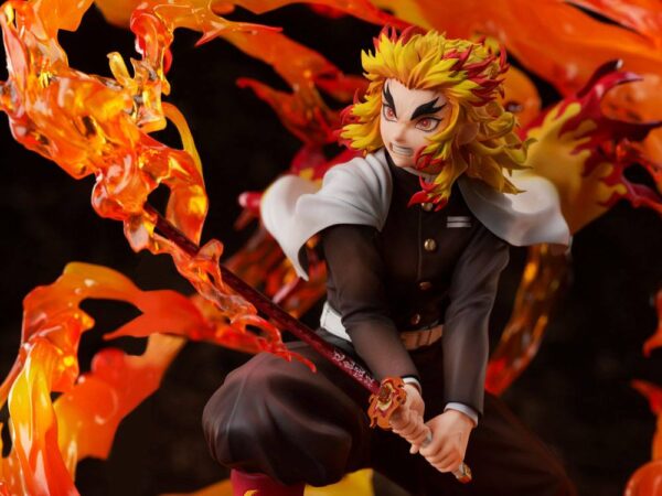 Demon Slayer: Kimetsu no Yaiba Estatua 1/8 Kyojuro Rengoku 26 cm - Imagen 7