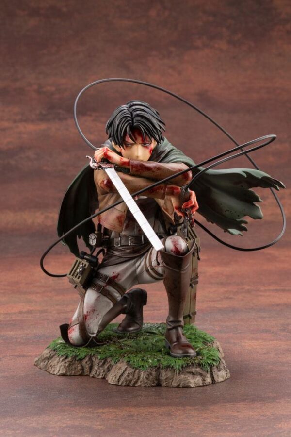 Attack on Titan Kotobukiya ARTFXJ PVC 1/7 Levi Fortitude Ver. 17 cm