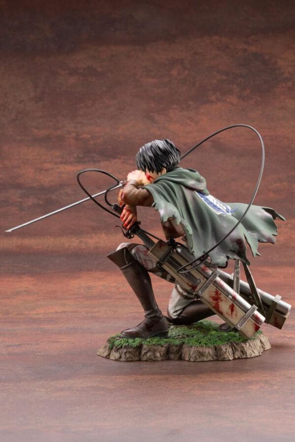 Attack on Titan Kotobukiya ARTFXJ PVC 1/7 Levi Fortitude Ver. 17 cm - Imagen 3