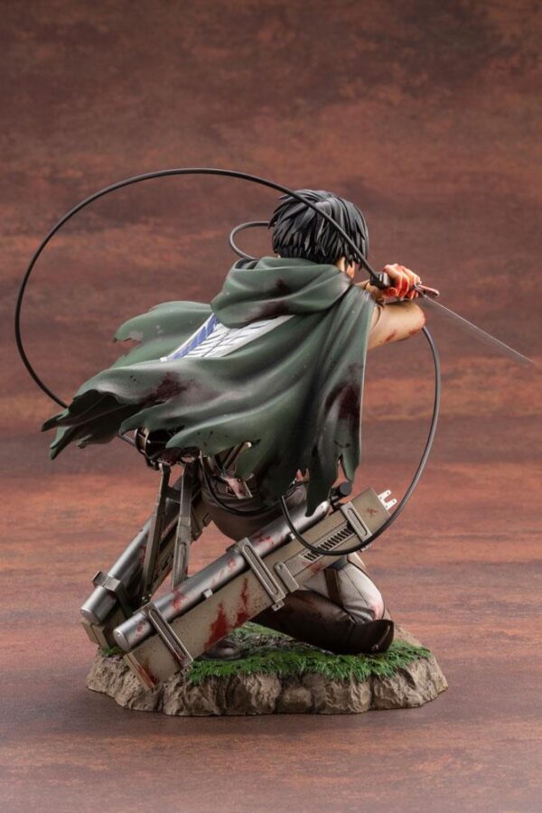 Attack on Titan Kotobukiya ARTFXJ PVC 1/7 Levi Fortitude Ver. 17 cm - Imagen 5