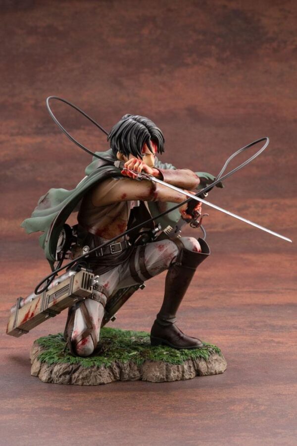 Attack on Titan Kotobukiya ARTFXJ PVC 1/7 Levi Fortitude Ver. 17 cm - Imagen 6