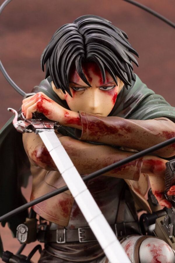 Attack on Titan Kotobukiya ARTFXJ PVC 1/7 Levi Fortitude Ver. 17 cm - Imagen 8