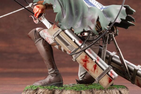 Attack on Titan Kotobukiya ARTFXJ PVC 1/7 Levi Fortitude Ver. 17 cm - Imagen 11