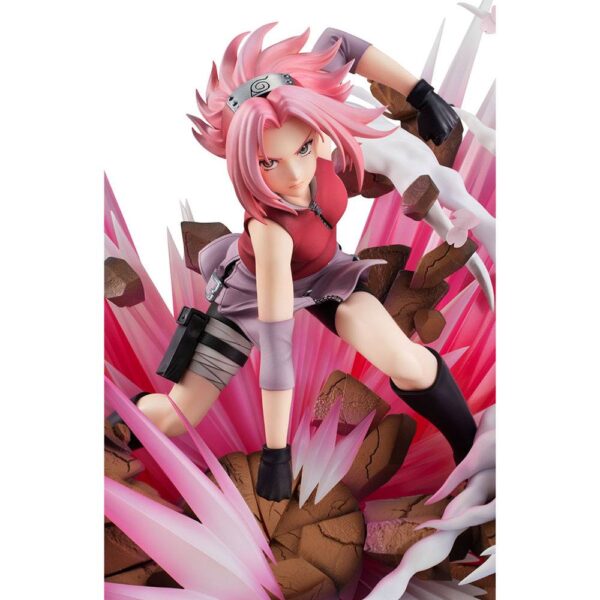 Naruto Megahouse Gals DX Haruno Sakura Version 3 27 cm - Imagen 7