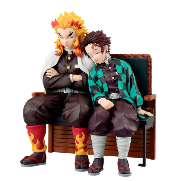 Kimetsu no Yaiba Ichibansho Banpresto Tanjiro Kamado & Kyojuro Rengoku (Locus) 17 cm