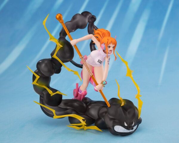 One Piece Figuarts ZERO Extra Battle Estatua PVC Nami Lightning Blast 17 cm - Imagen 2