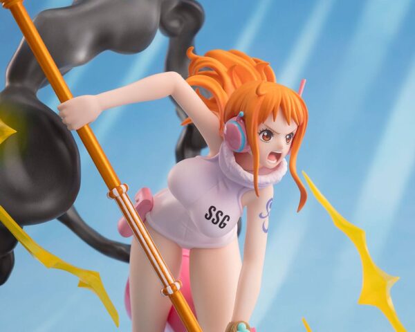 One Piece Figuarts ZERO Extra Battle Estatua PVC Nami Lightning Blast 17 cm - Imagen 3