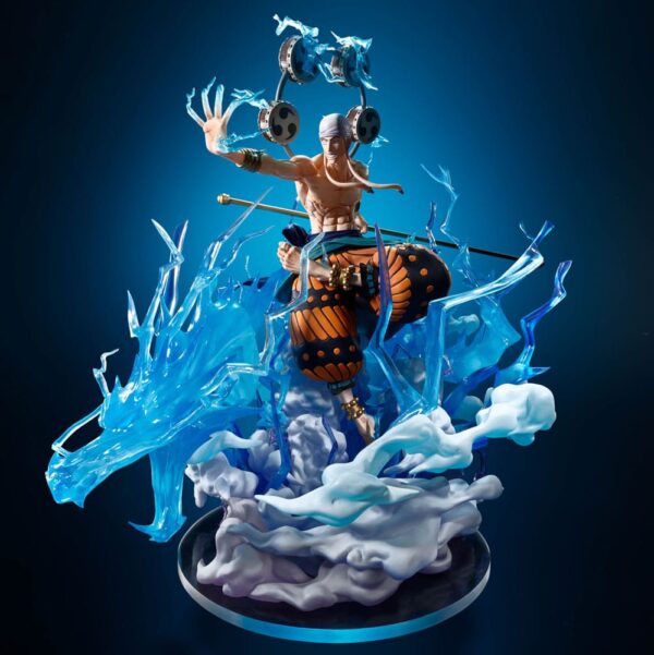 One Piece Figuarts Zero Extra Battle Enel -Sixty Million Volt Lightning Dragon- 32 cm - Imagen 2