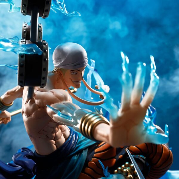 One Piece Figuarts Zero Extra Battle Enel -Sixty Million Volt Lightning Dragon- 32 cm - Imagen 5