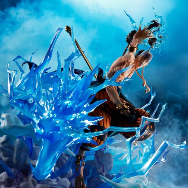 One Piece Figuarts Zero Extra Battle Enel -Sixty Million Volt Lightning Dragon- 32 cm - Imagen 7