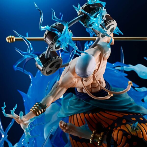 One Piece Figuarts Zero Extra Battle Enel -Sixty Million Volt Lightning Dragon- 32 cm - Imagen 8