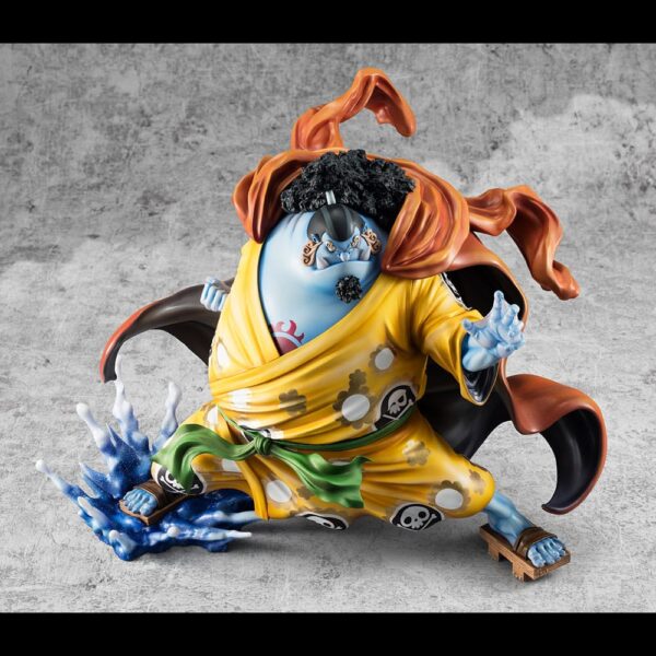 One Piece Megahouse Portrait Of Pirates SA-MAXIMUM Knight of the Sea Jinbe Limited Reprint 25 cm - Imagen 2