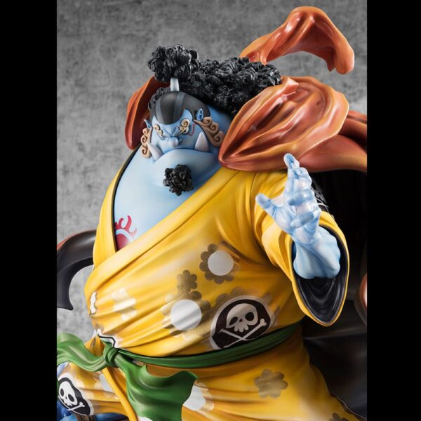 One Piece Megahouse Portrait Of Pirates SA-MAXIMUM Knight of the Sea Jinbe Limited Reprint 25 cm - Imagen 4