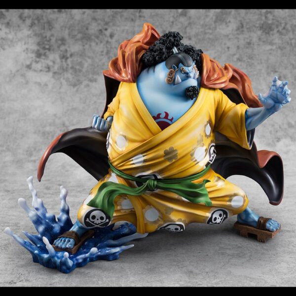 One Piece Megahouse Portrait Of Pirates SA-MAXIMUM Knight of the Sea Jinbe Limited Reprint 25 cm - Imagen 5