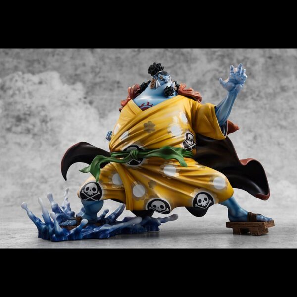 One Piece Megahouse Portrait Of Pirates SA-MAXIMUM Knight of the Sea Jinbe Limited Reprint 25 cm - Imagen 6