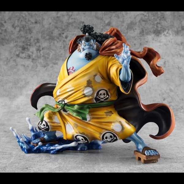 One Piece Megahouse Portrait Of Pirates SA-MAXIMUM Knight of the Sea Jinbe Limited Reprint 25 cm - Imagen 7