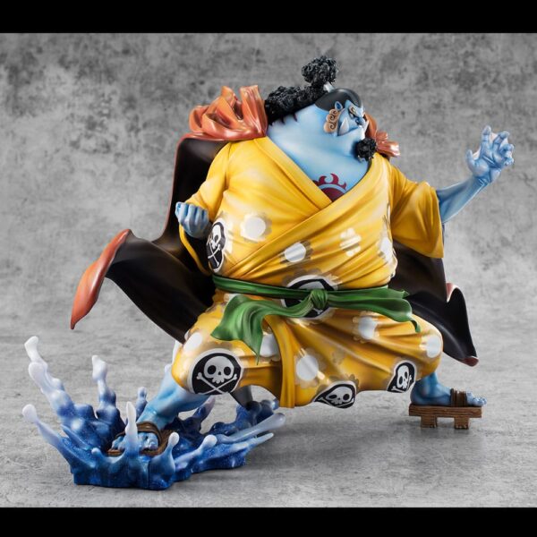 One Piece Megahouse Portrait Of Pirates SA-MAXIMUM Knight of the Sea Jinbe Limited Reprint 25 cm - Imagen 8