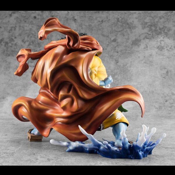 One Piece Megahouse Portrait Of Pirates SA-MAXIMUM Knight of the Sea Jinbe Limited Reprint 25 cm - Imagen 9