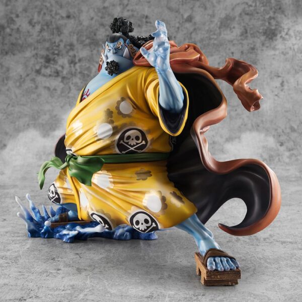 One Piece Megahouse Portrait Of Pirates SA-MAXIMUM Knight of the Sea Jinbe Limited Reprint 25 cm - Imagen 10