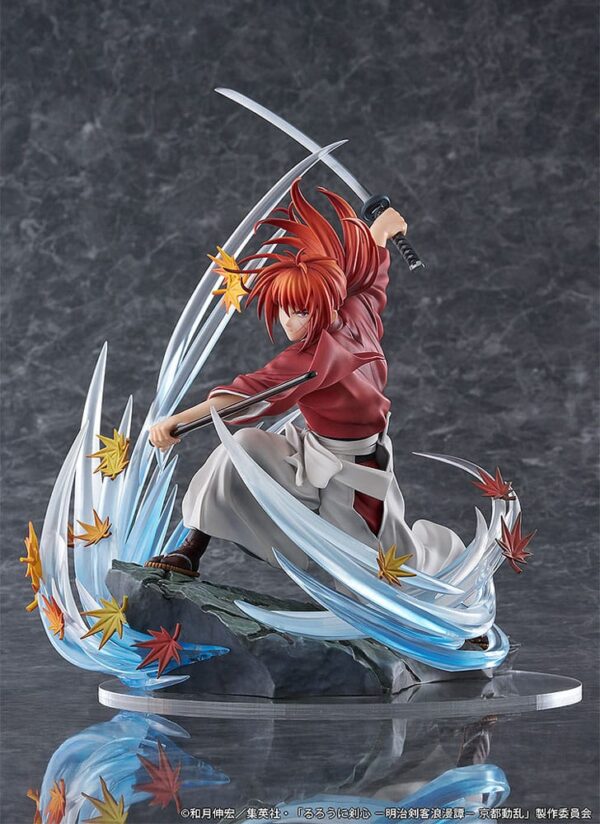 Rurouni Kenshin: Meiji Kenkaku Romantan Kyoto Douran Proof 1/7 Kenshin Himura Souryusen Ver. 27 cm - Imagen 2