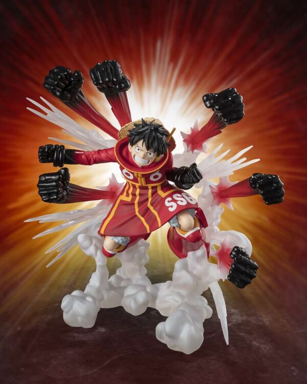 One Piece Luffy Gum Gum Hawk Figuarts Zero Extra Battle Tamashii Nations 18 cm