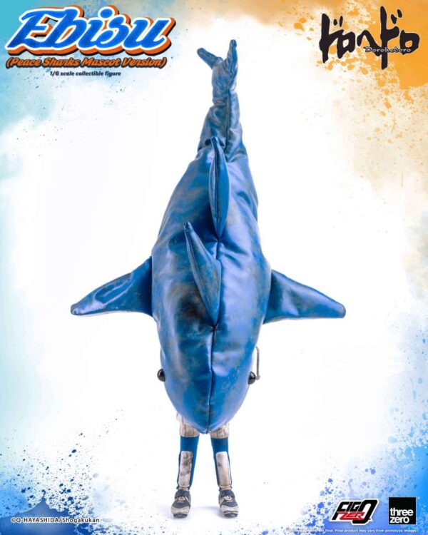 Dorohedoro Three Zero FigZero Ebisu Peace Sharks Mascot Version 1/6 - Imagen 9