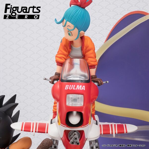 Dragon Ball Son Goku & Bulma Figuarts Zero Tamashii Nations 18 cm - Imagen 5