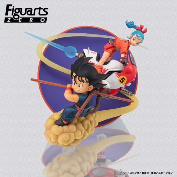 Dragon Ball Son Goku & Bulma Figuarts Zero Tamashii Nations 18 cm