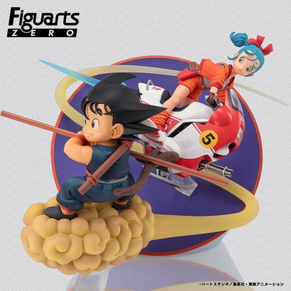 Dragon Ball Son Goku & Bulma Figuarts Zero Tamashii Nations 18 cm - Imagen 2