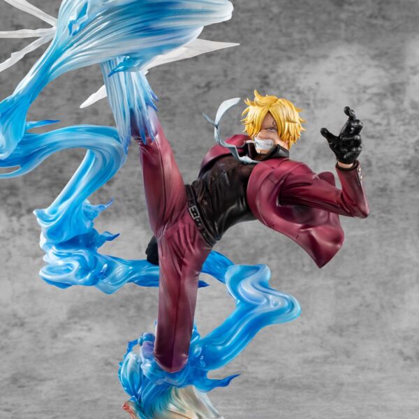 One Piece Megahouse Portrait Of Pirates K-MAXIMUM Sanji 30 cm - Imagen 2