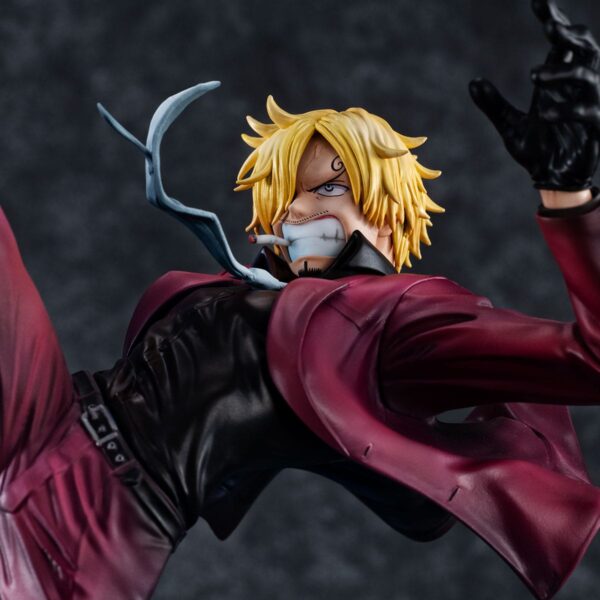 One Piece Megahouse Portrait Of Pirates K-MAXIMUM Sanji 30 cm - Imagen 5