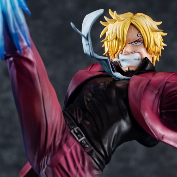 One Piece Megahouse Portrait Of Pirates K-MAXIMUM Sanji 30 cm - Imagen 6