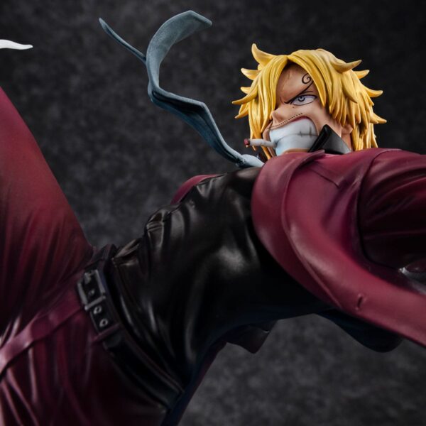 One Piece Megahouse Portrait Of Pirates K-MAXIMUM Sanji 30 cm - Imagen 7