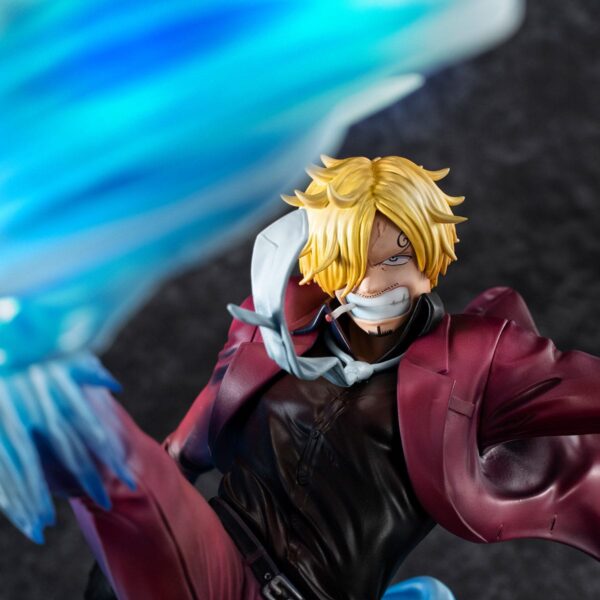 One Piece Megahouse Portrait Of Pirates K-MAXIMUM Sanji 30 cm - Imagen 8