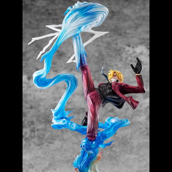 One Piece Megahouse Portrait Of Pirates K-MAXIMUM Sanji 30 cm - Imagen 17