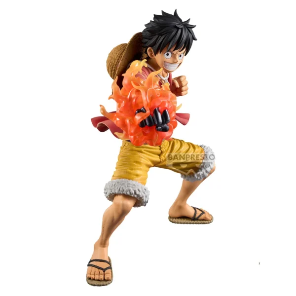 One Piece Monkey D. Luffy Grandista Banpresto 21 cm - Imagen 4