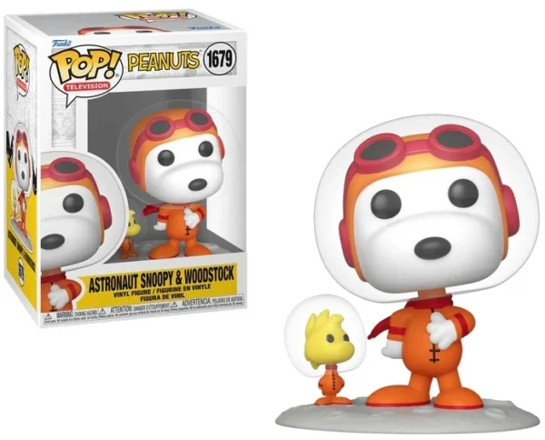 Funko POP! Peanuts Astronaut Snoopy and Woodstock 1679