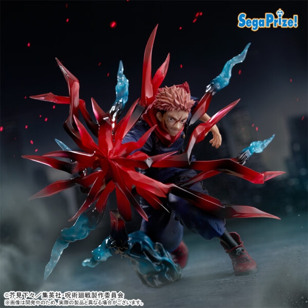 Jujutsu Kaisen Sega Goods Luminasta Yuji Itadori Black Flash 16 cm