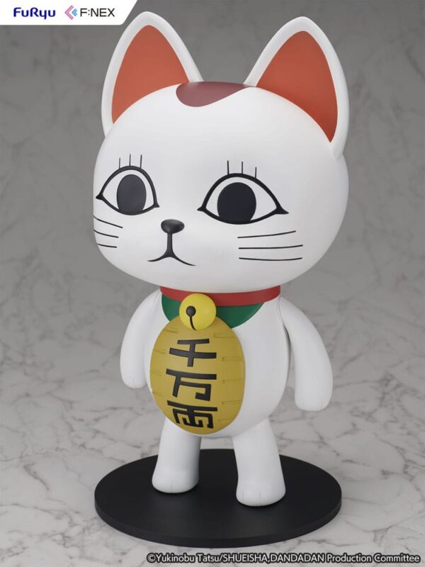 Dandadan Furyu F:NEX 1/1 Turbo Granny Beckoning Cat 40 cm - Imagen 2