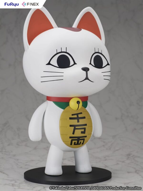 Dandadan Furyu F:NEX 1/1 Turbo Granny Beckoning Cat 40 cm - Imagen 3