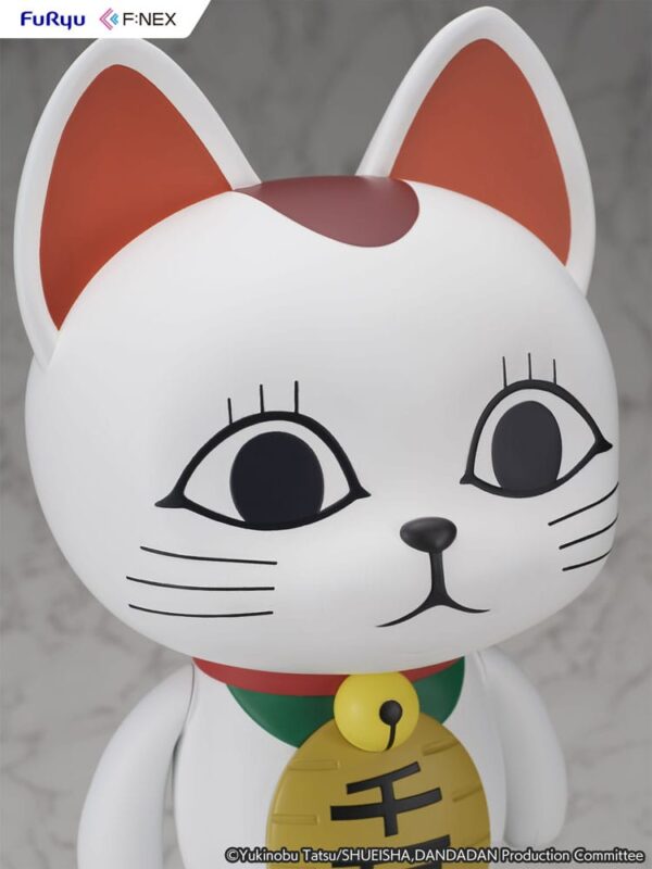 Dandadan Furyu F:NEX 1/1 Turbo Granny Beckoning Cat 40 cm - Imagen 6