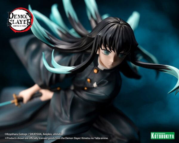 Demon Slayer: Kimetsu no Yaiba Kotobukiya ARTFXJ PVC 1/8 Muichiro Tokito Bonus Edition 18 cm - Imagen 10